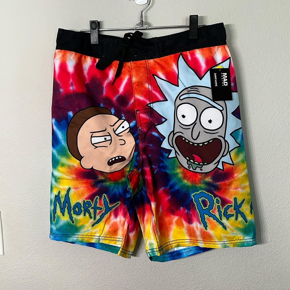 Adult Swim Rick and Morty Board Shorts